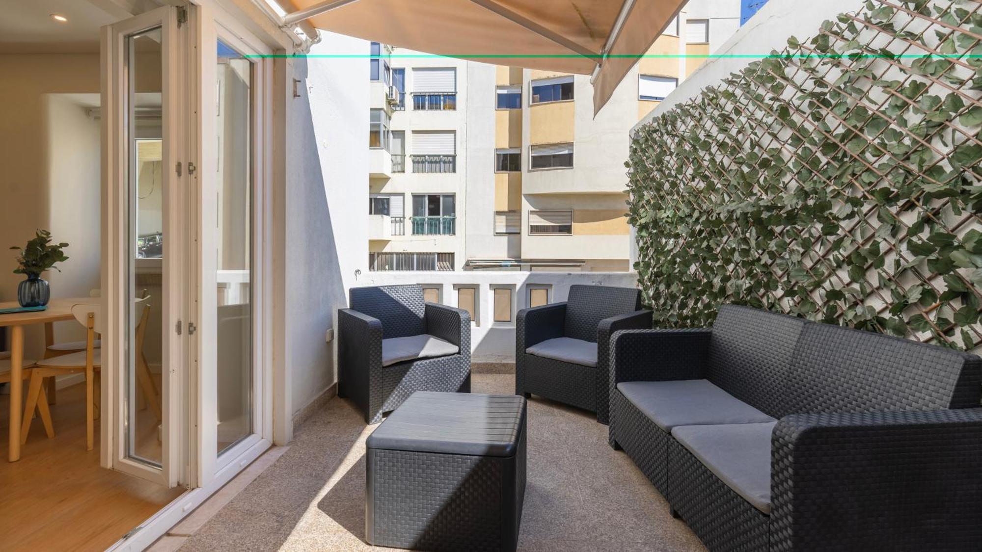 Homely 2bdr With Terrace By Lovelystay Apartment *